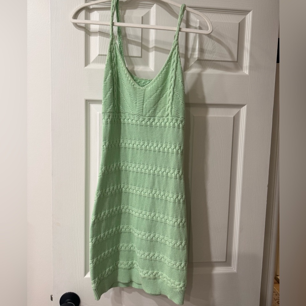 Mint Green Sleeveless Dress